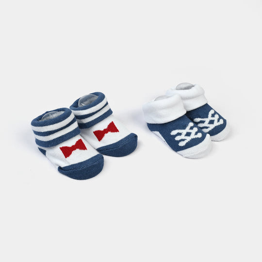 Baby Bibs & Booties Set | 3 Pcs