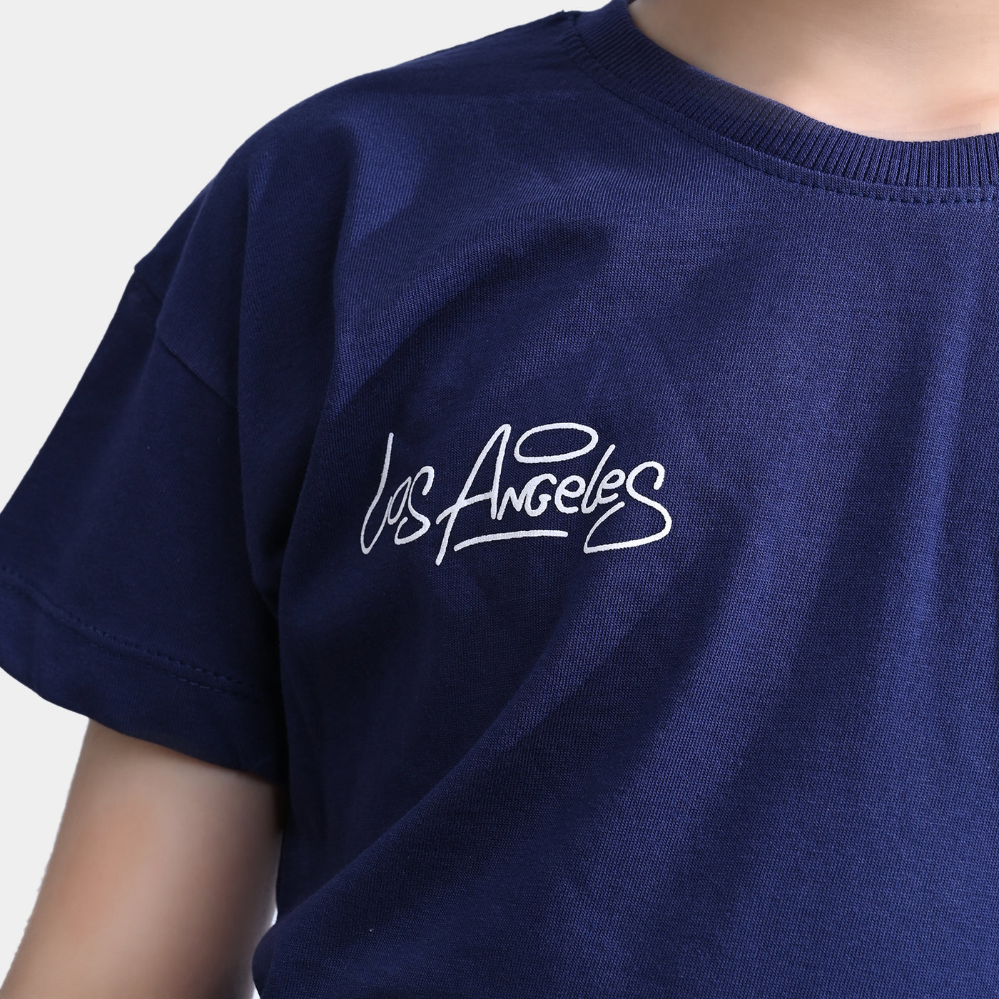 Boys Cotton Jersey T-Shirt H/S LAKERS | True Navy
