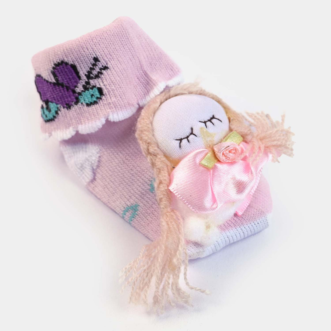 BP N. B Baby Booties -L. Pink