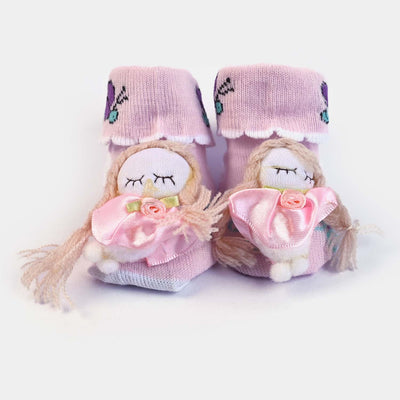 BP N. B Baby Booties -L. Pink