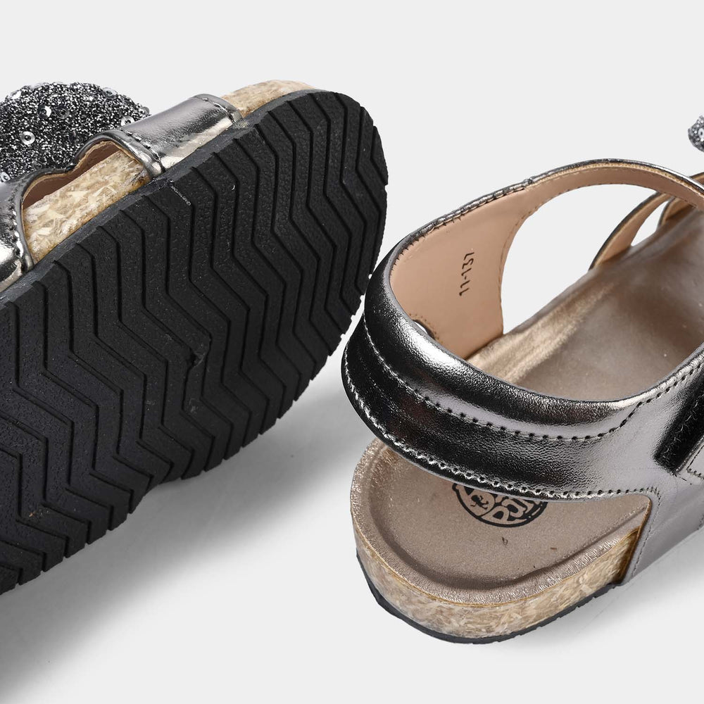 Girls Sandal 11-137-GREY