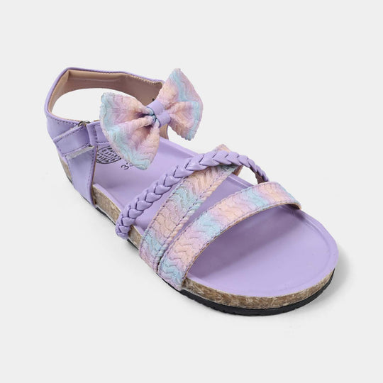 Girls Sandal 11-139-Purple