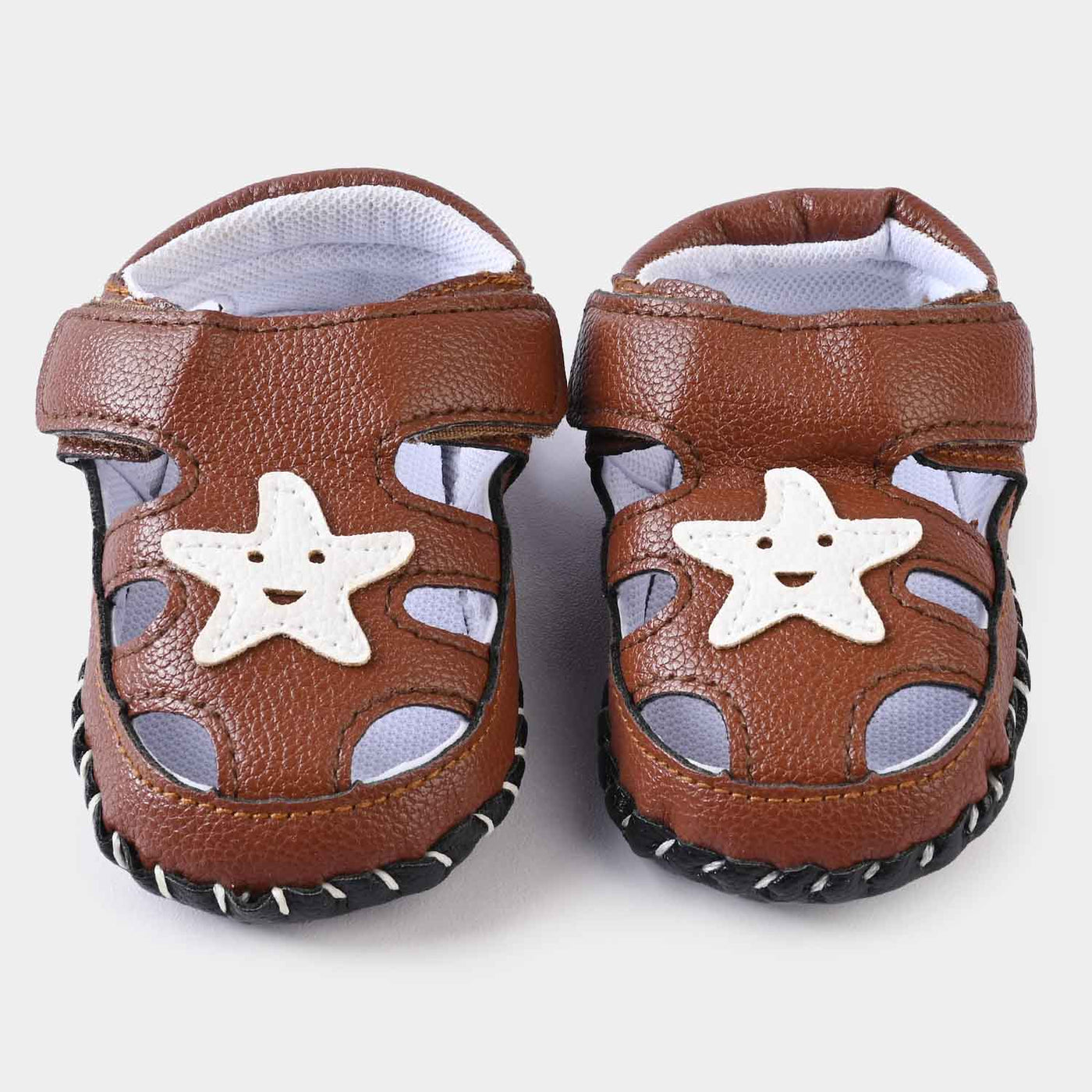 Baby Boy Shoes C-524-BROWN