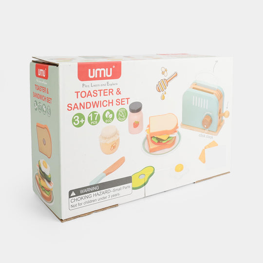 Wooden Bread Machine Set
