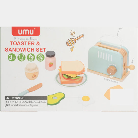 Wooden Bread Machine Set