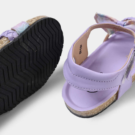 Girls Sandal 11-139-Purple