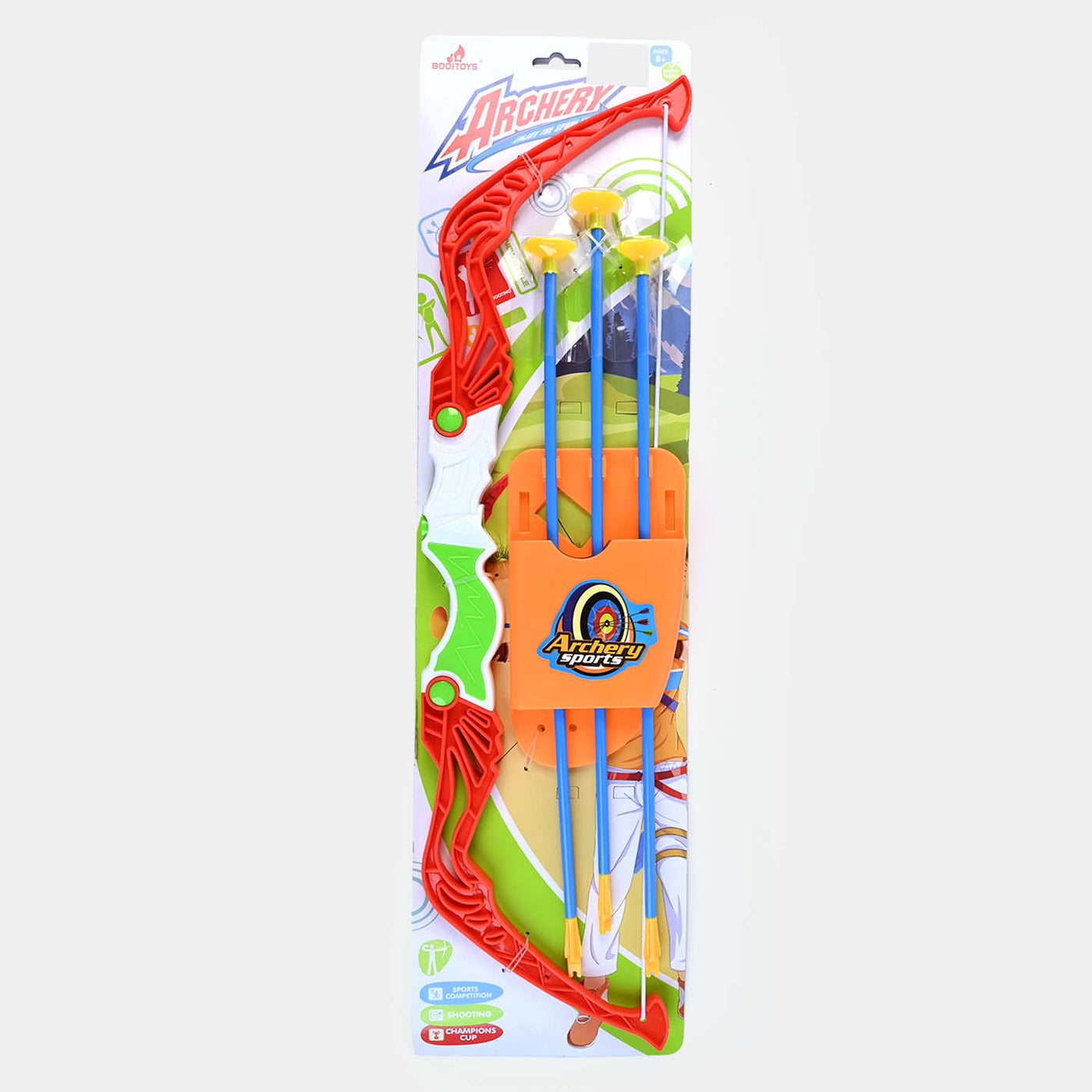 Archery SetTie On Card for kids