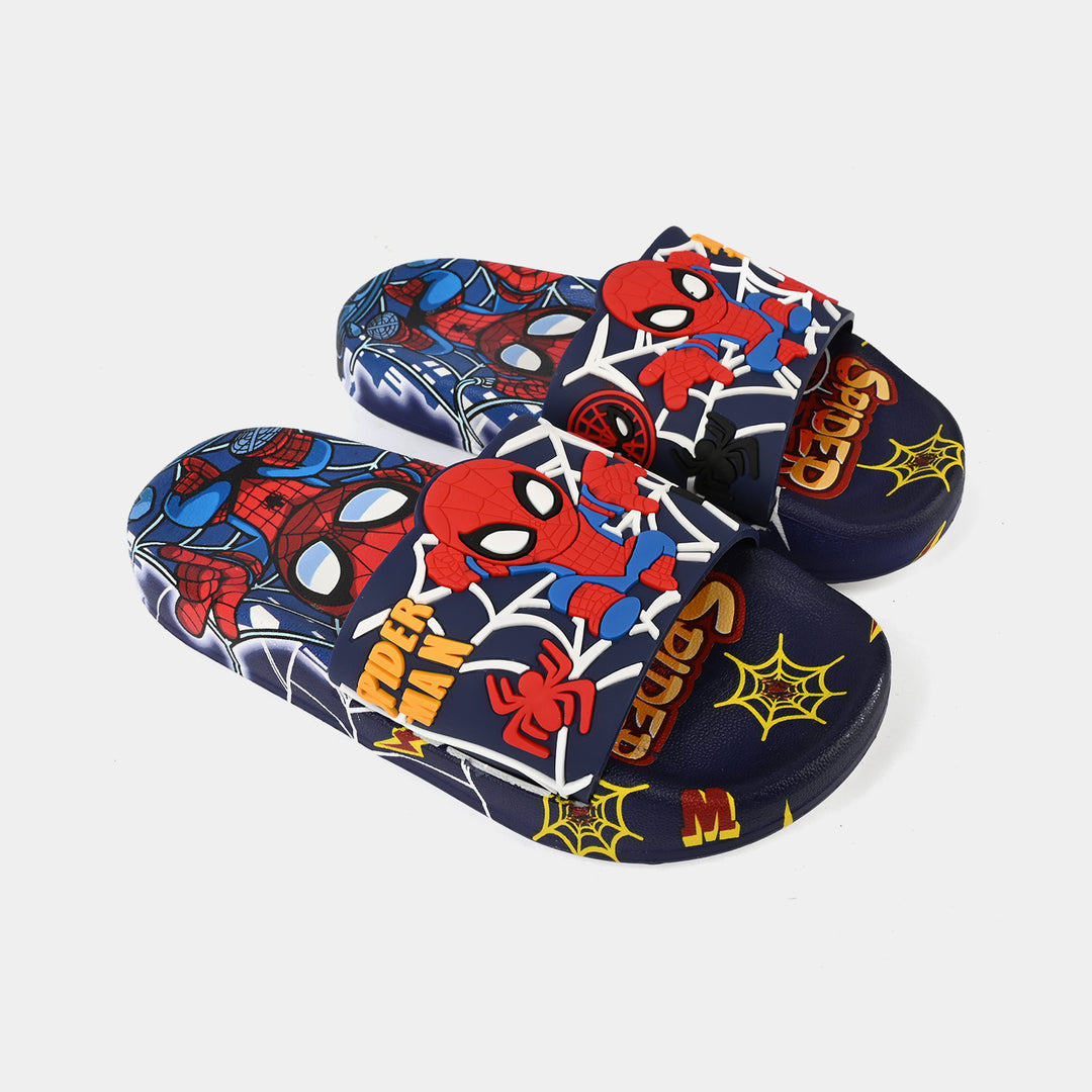 Boys Slippers 2208-108-NAVY
