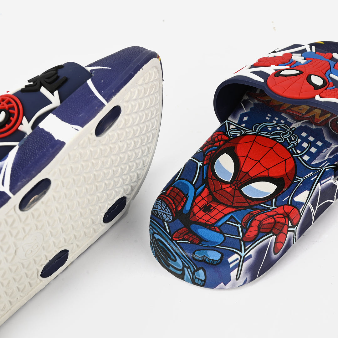 Boys Slippers 2208-108-NAVY