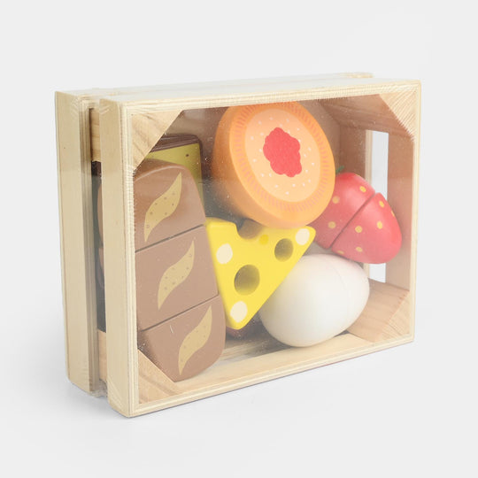 Wooden Pretend Play Food Set