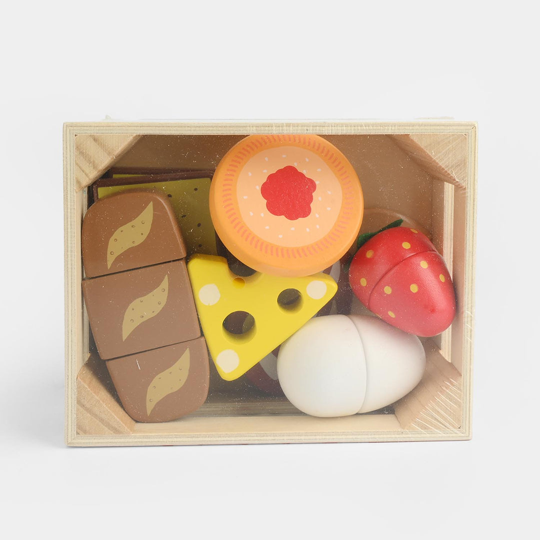 Wooden Pretend Play Food Set