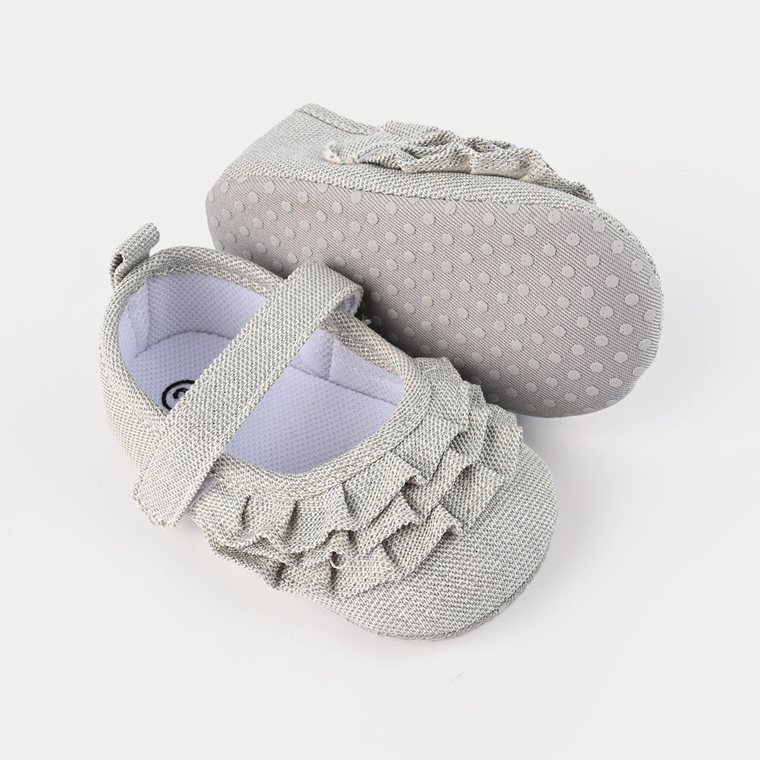 Baby Girls Shoes C-549-GREY