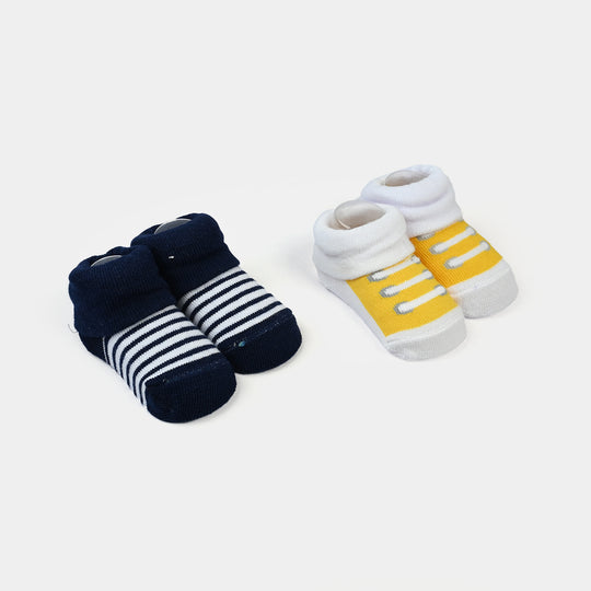 Baby Bibs & Booties Set | 5 Pcs
