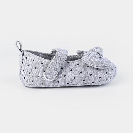 Baby Girls Shoes B283-Grey