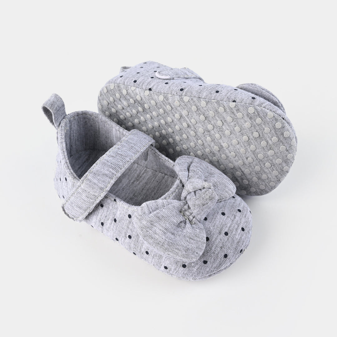 Baby Girls Shoes B283-Grey