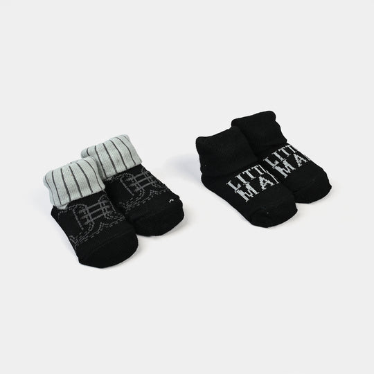 Baby Bibs & Booties Set | 5 Pcs