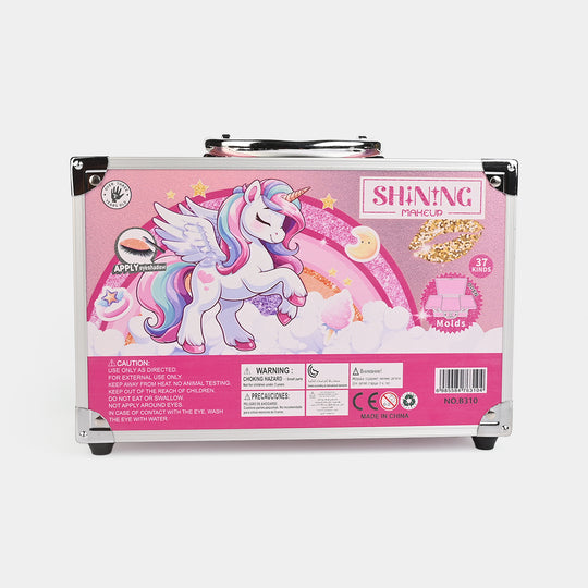 Girls Premium Vanity Case Makeup Set with Mirror