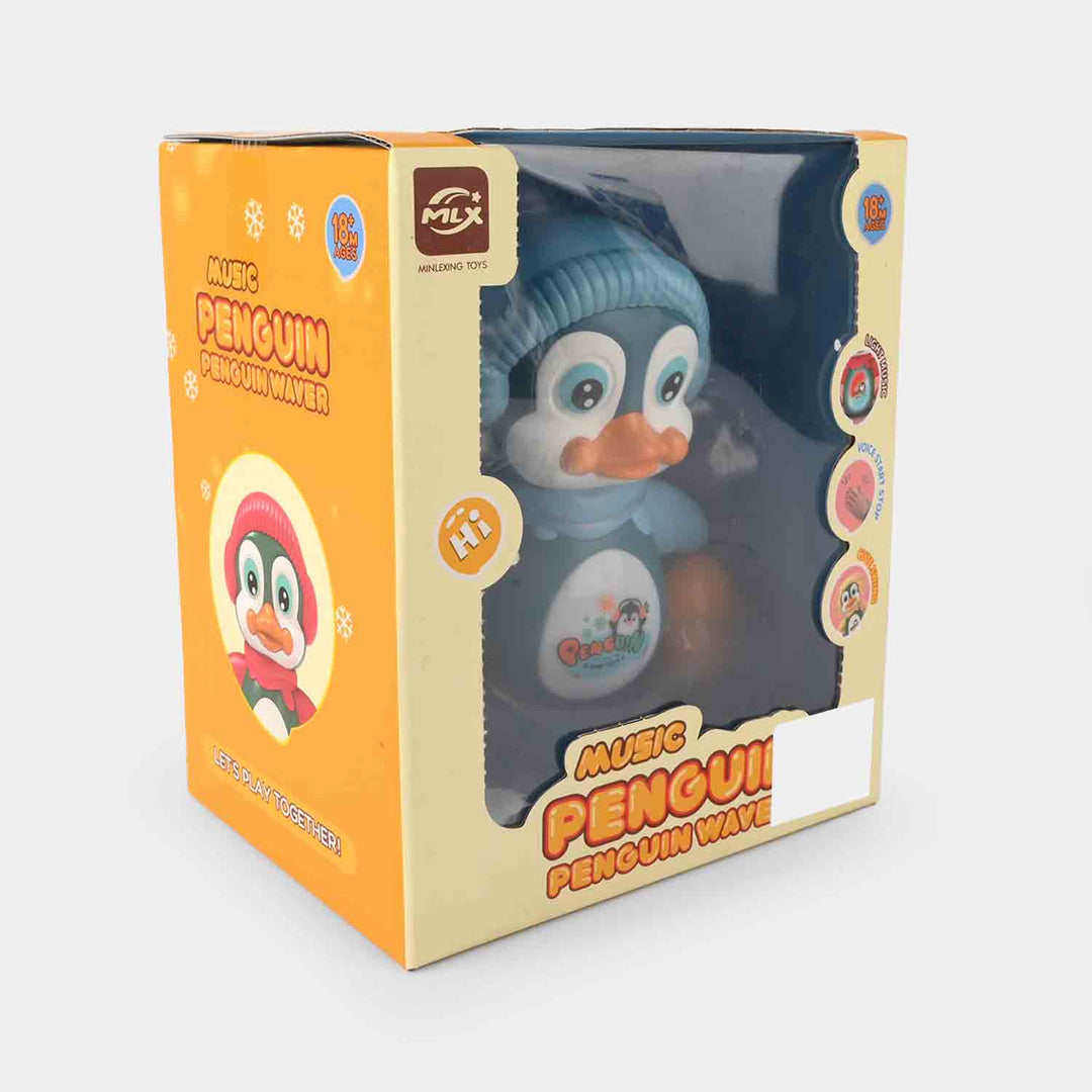 Dancing Penguin Musical Toy – Light, Music