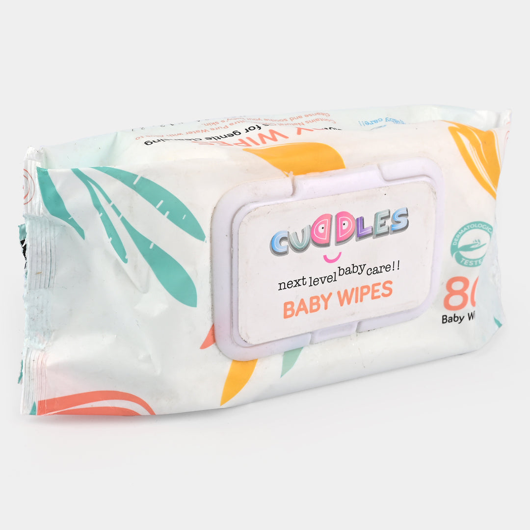 Cuddles Next Level Baby Wet Wipes- 80 PCs