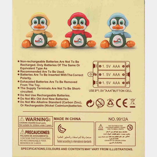 Dancing Penguin Musical Toy – Light, Music