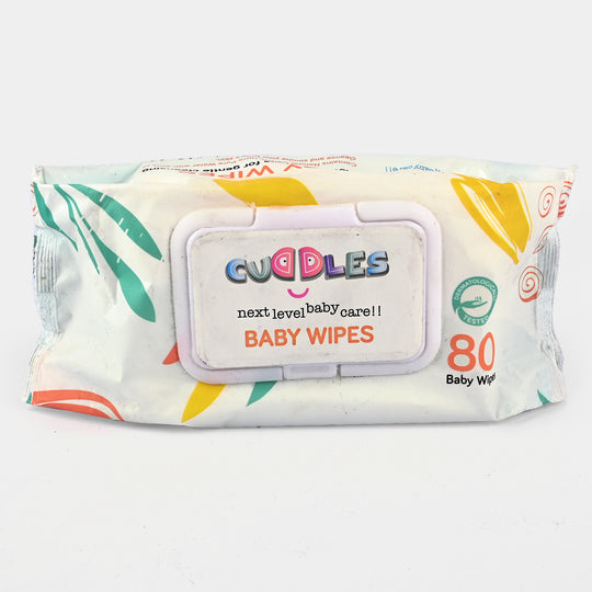 Cuddles Next Level Baby Wet Wipes- 80 PCs