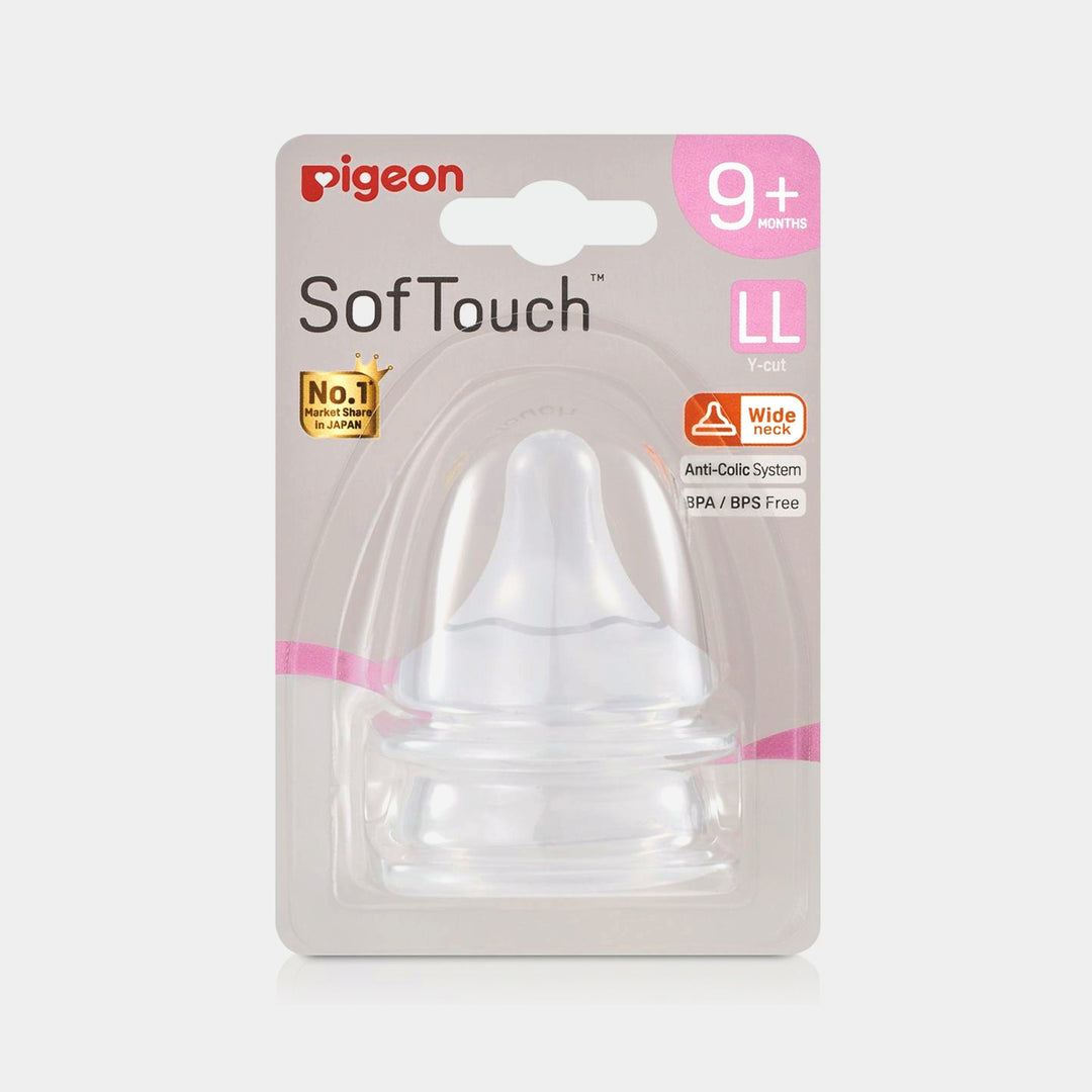 SofTouch Nipple (9+ Months, Wide Neck, Y-Cut)