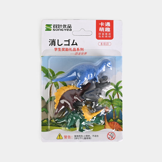 Cute Novelty Stationery Eraser Set