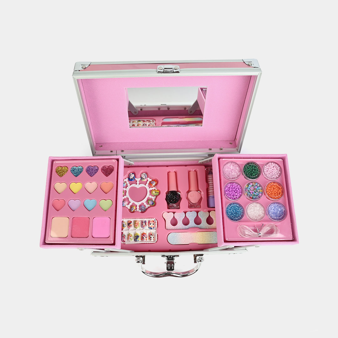 Girls Premium Vanity Case Makeup Set with Mirror