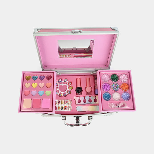Girls Premium Vanity Case Makeup Set with Mirror