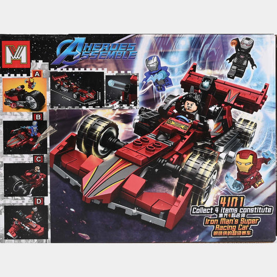 Action-Packed Building Blocks Set