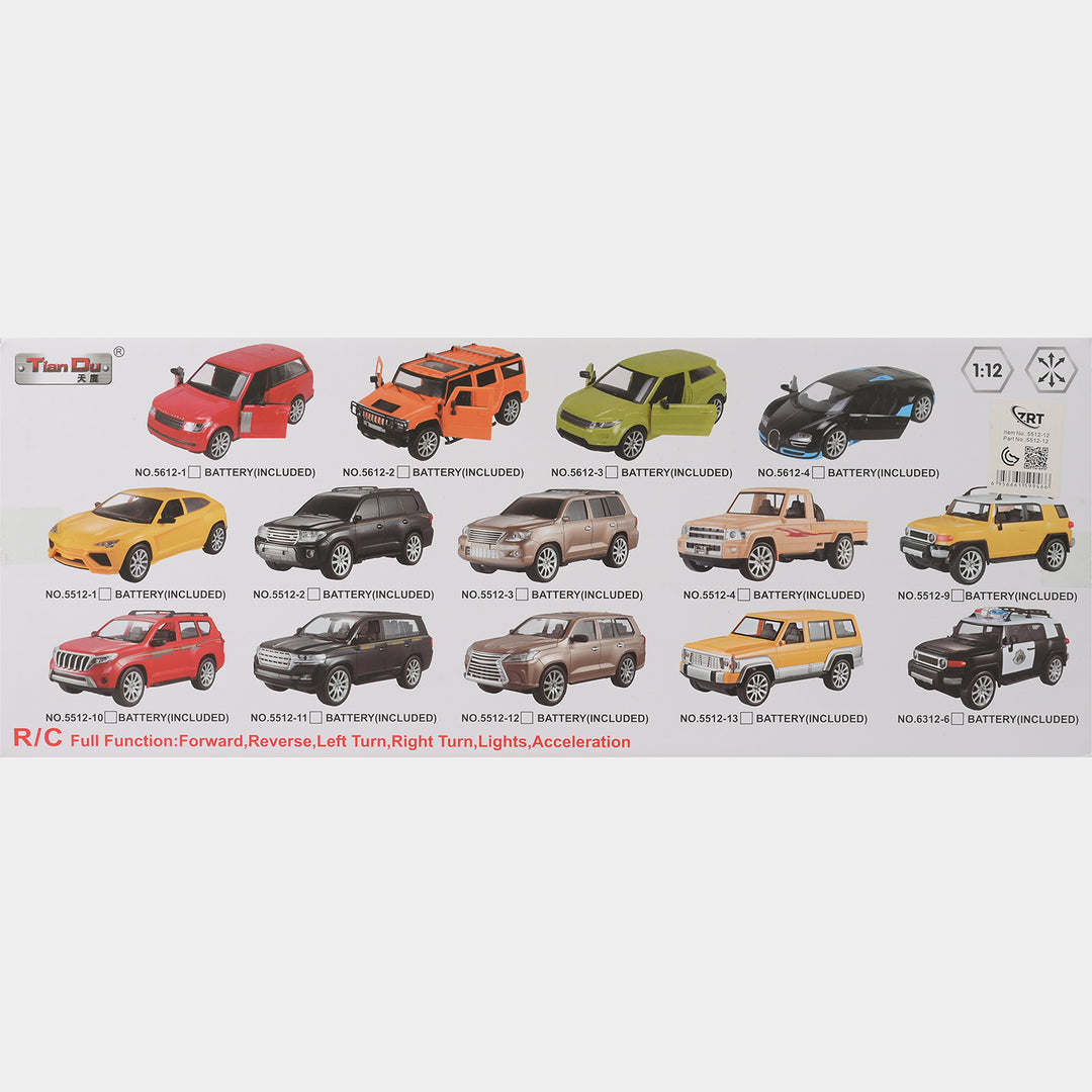 Model Car R/C Toy For Kids