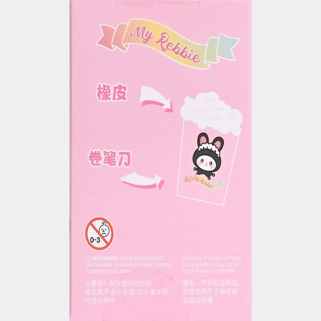 Cute Novelty Stationery Eraser Set