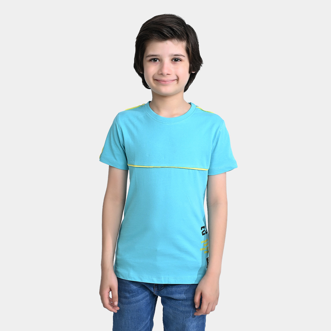 Boys Slub Jersey T-Shirt Unlimited-Capri