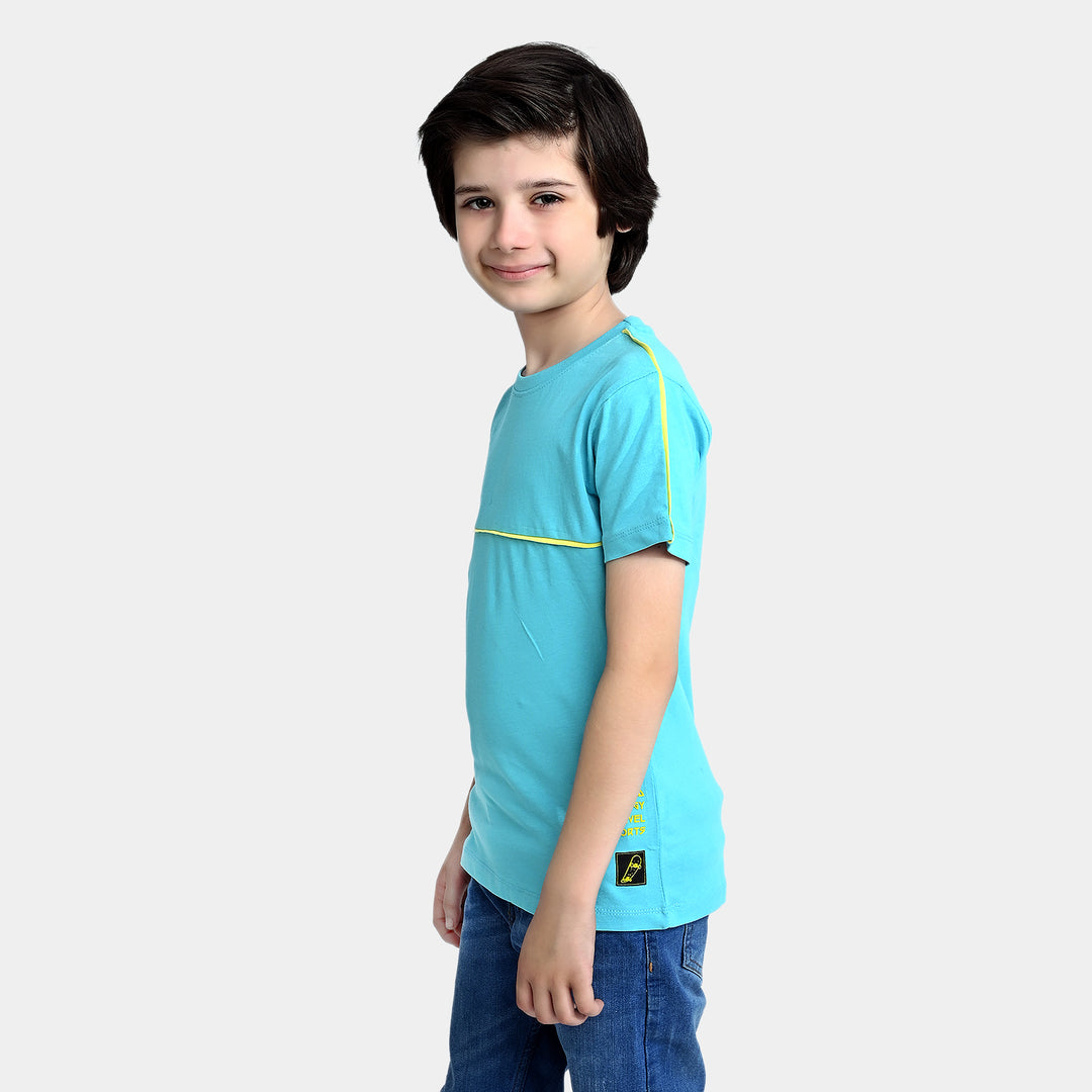 Boys Slub Jersey T-Shirt Unlimited-Capri