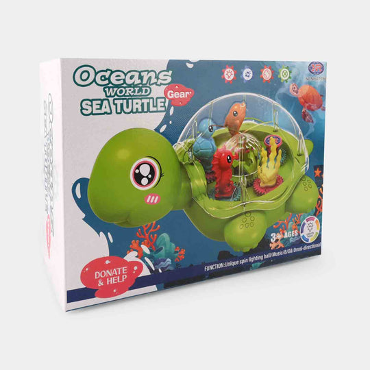 Gear Sea Turtle – Light & Music Toy for Kids