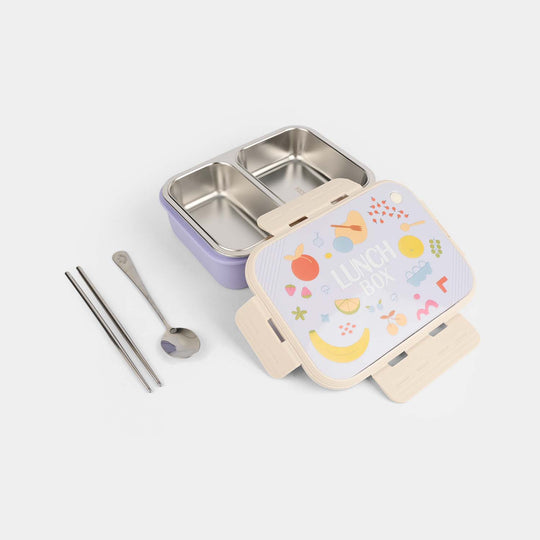 Kids Portable Steel Bento Lunch Box
