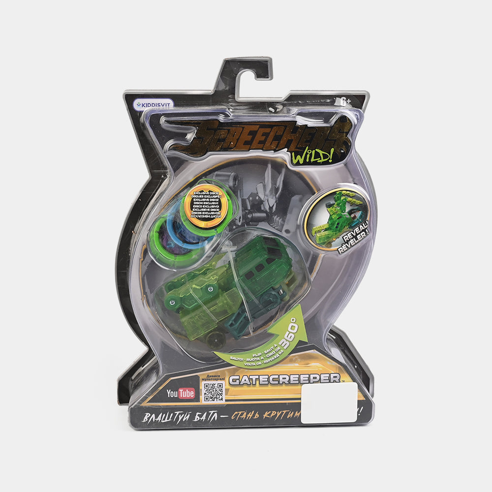 Screechers Wild Gatecreeper Transforming Toy Car