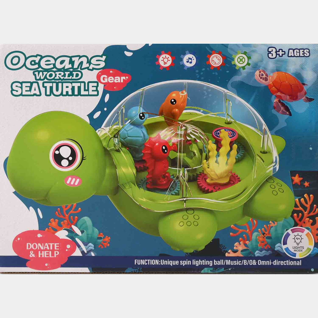Gear Sea Turtle – Light & Music Toy for Kids