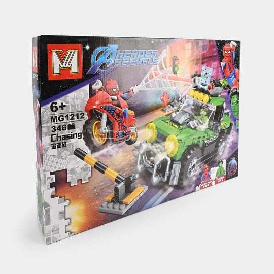 Action-Packed Building Blocks Set