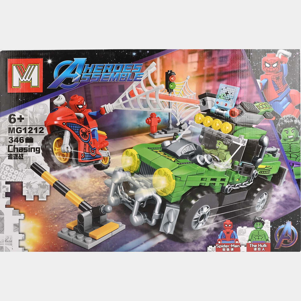 Action-Packed Building Blocks Set