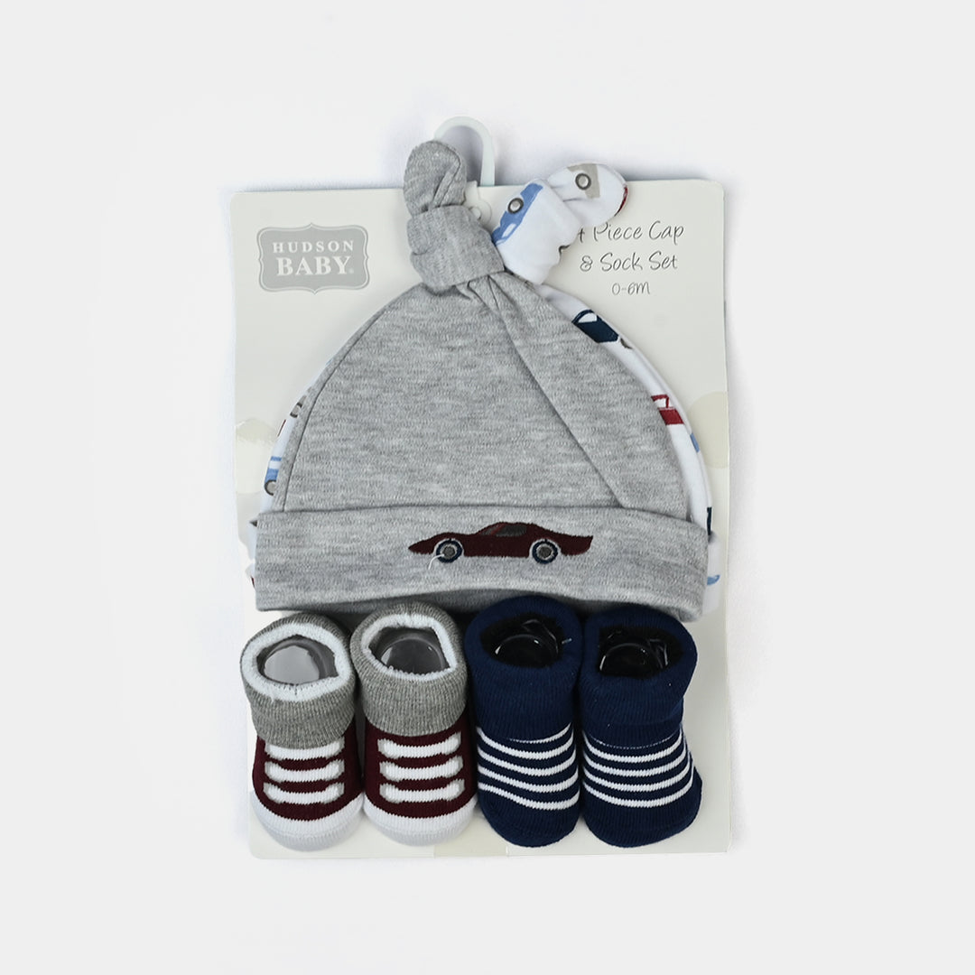 Baby Cap With Booties Set | 0M+