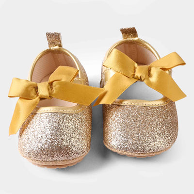 Baby Girl Shoes E46-Golden
