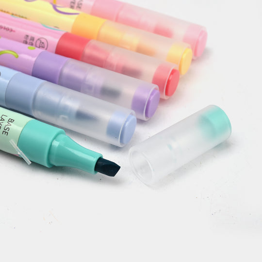 Cute Shape Highlighter Set | 6Pcs