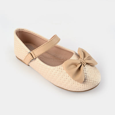 Girls Pumps 11-44-BEIGE