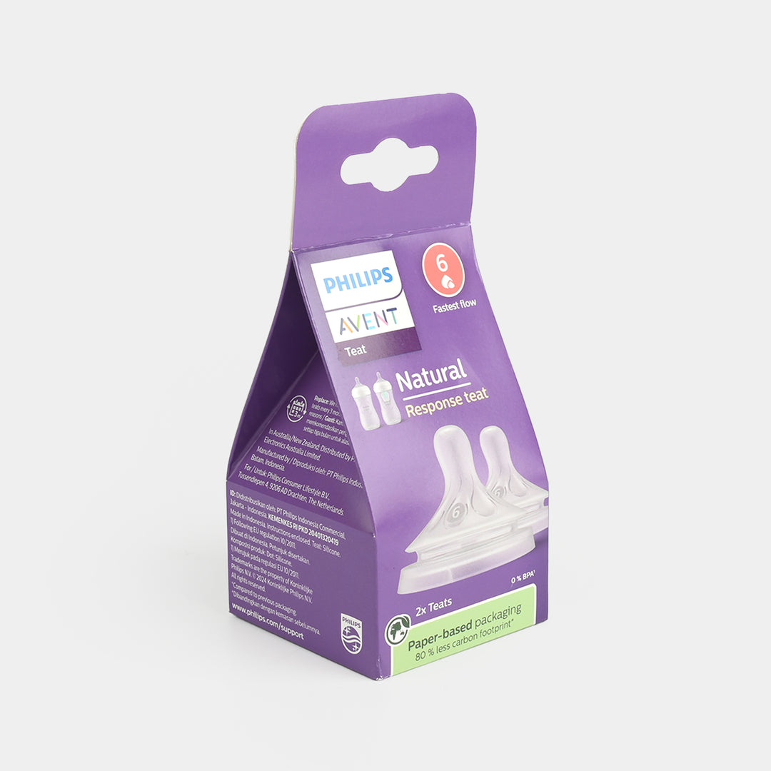 Philips Avent Natural Response Teats – (Pack of 2)