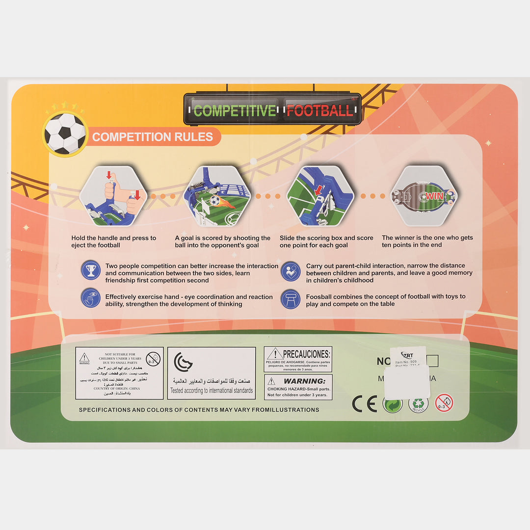 Tabletop Football Soccer Board Game for Kids