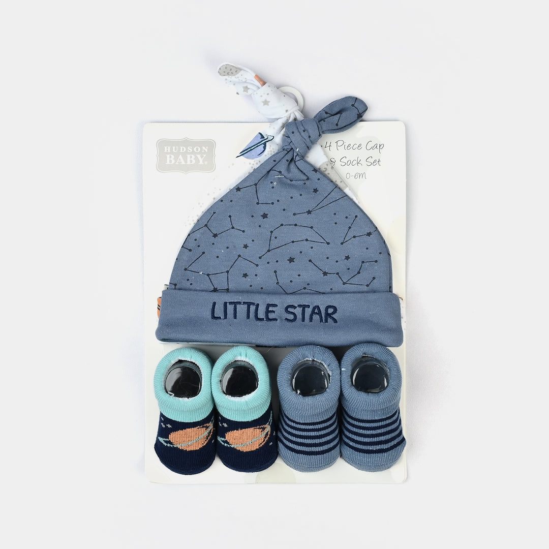 Baby Cap With Booties Set | 0M+