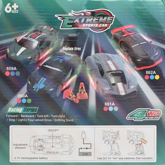 Kids 2.4G Extreme Sports Drifting Stunt Remote Control Car