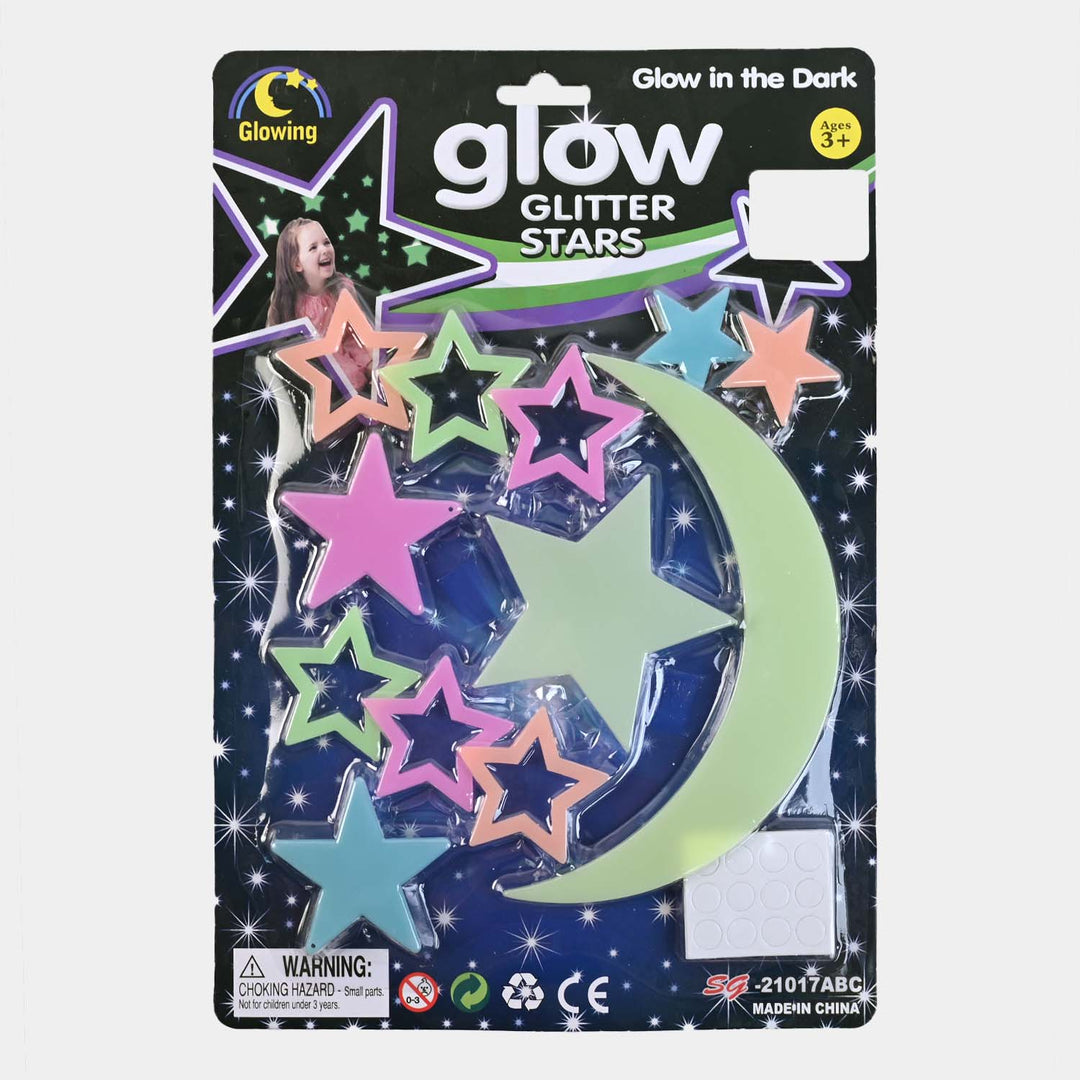 Glowing Plastic Stickers