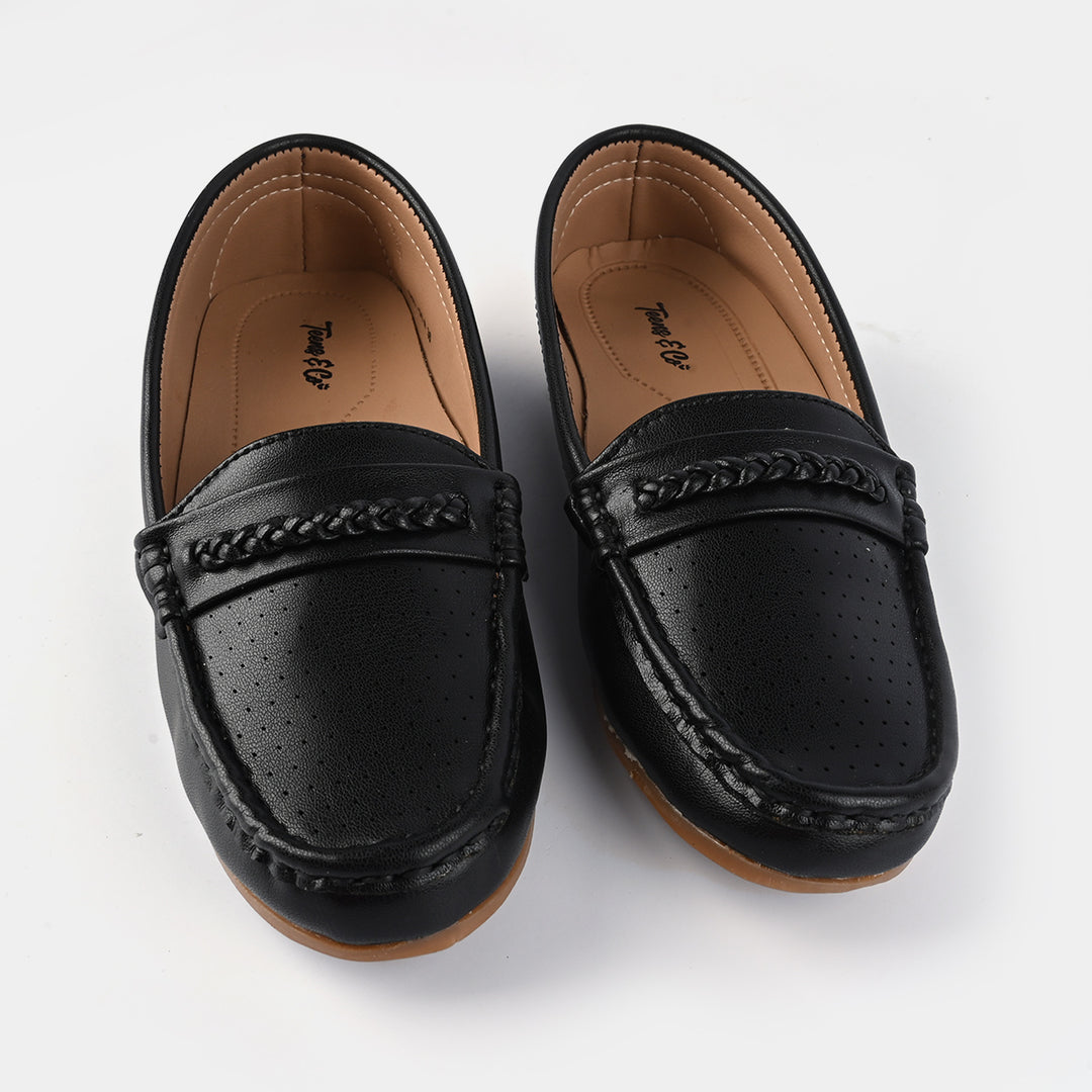 Teens Girls Loafers RB-01-BLACK